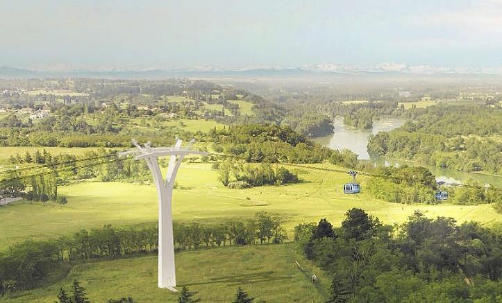 Le Sytral présente son projet de transport par câble entre Francheville et Lyon