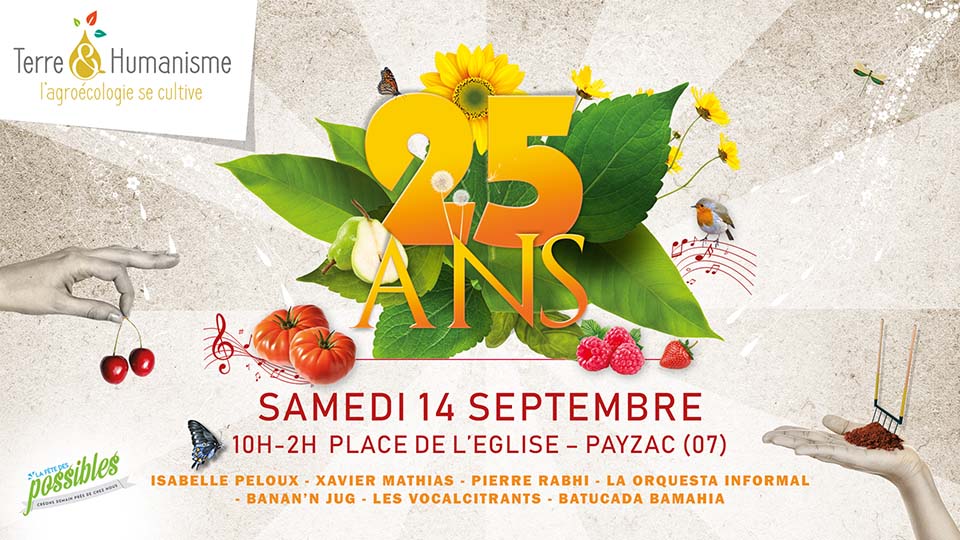 Terre et Humanisme : journée de découverte de l’agroécologie le 14 septembre