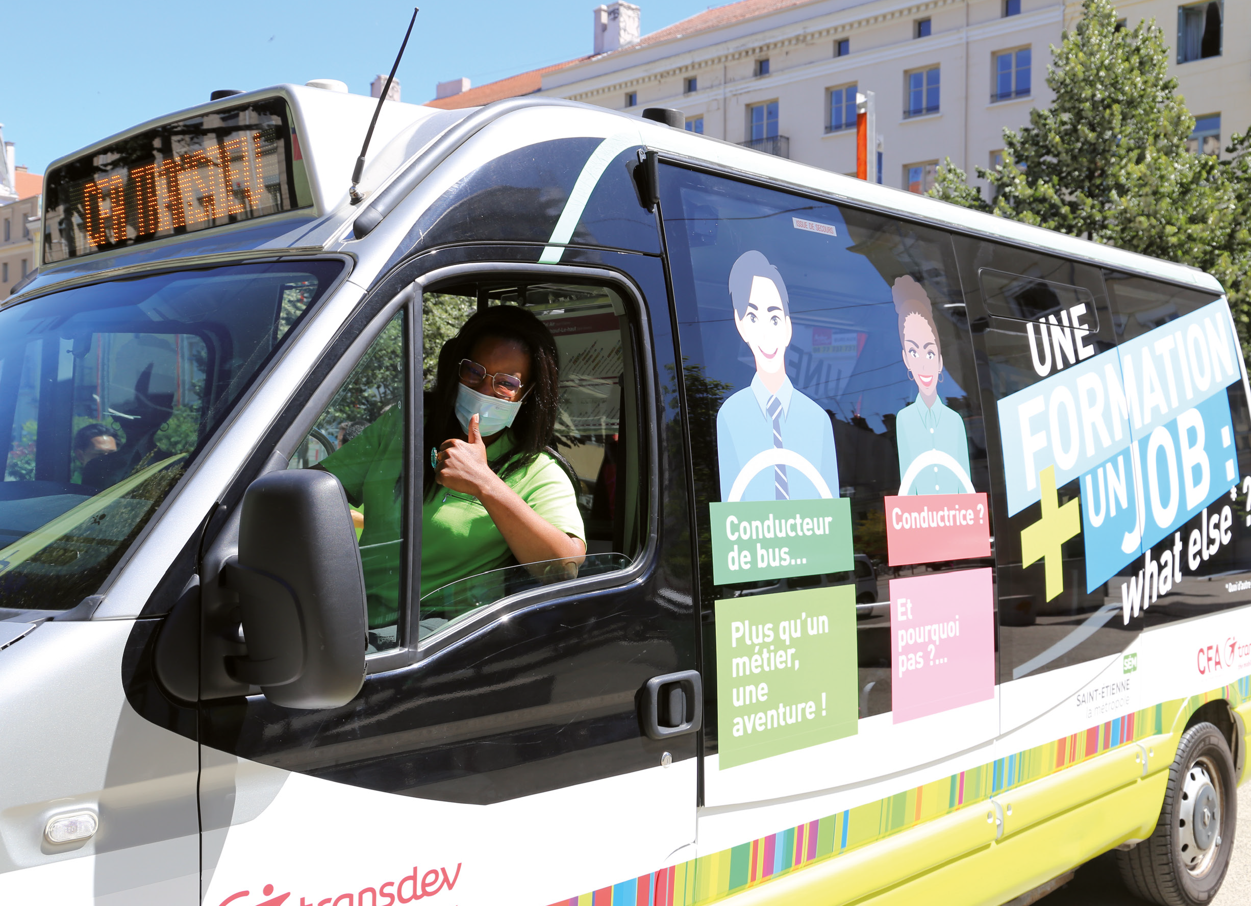 Ouverture à Saint-Etienne du 1er CFA métiers de la mobilité du groupe Transdev