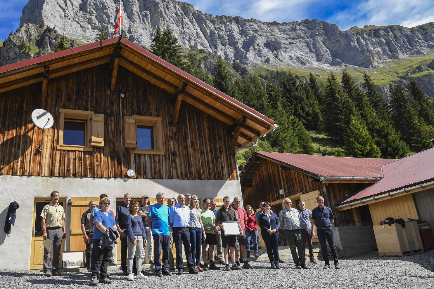 L’alpage de Véran réhabilité