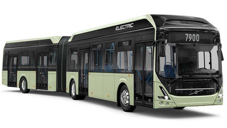 Un bus articulé 100 % électrique pour Volvo